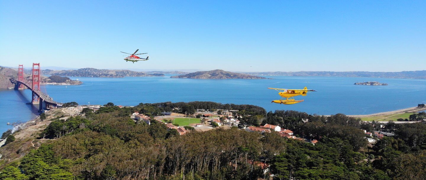 San Francisco Helicopter Flight  Tour  and Breathtaking Aerial View